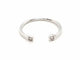 Bague 54 Bague Toi et Moi Or blanc Diamant 58 Facettes 579284RV