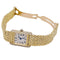 Montre Montre Cartier Tank Louis Cartier, or jaune et diamants. 58 Facettes 32195