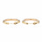 Boucles d'oreilles Boucles d'oreilles Créoles Or jaune 58 Facettes 2623464CN