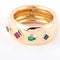 Bague Cartier - Bague "Byzantine" anneau en pierres de couleurs 58 Facettes 0