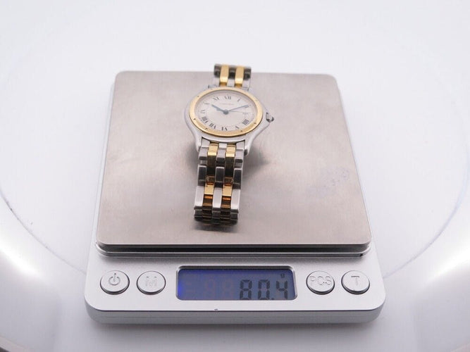 Montre montre CARTIER cougar 187904 33 mm quartz or et acier classique 58 Facettes 252697