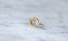 Bague 53 Bague croissant de lune diamant et or 58 Facettes