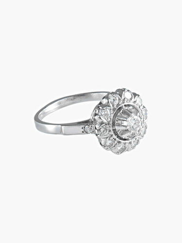 Bague Bague Marguerite Diamants 58 Facettes