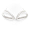 Boucles d'oreilles Boucles d'oreilles Créoles Or blanc  Diamant 58 Facettes 1696392CN