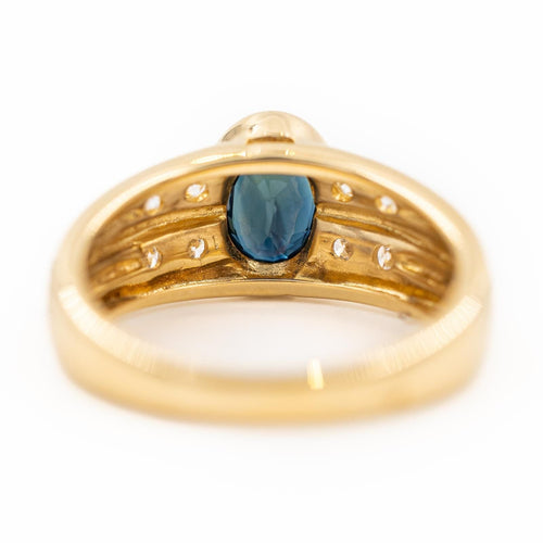 Bague 53 Bague Or jaune Saphir 58 Facettes 2220295CN