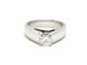 Bague 54 Bague Solitaire Or blanc Diamant 58 Facettes 578738RV