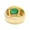 Bague 56 Bague Hammerman Brothers, émeraude, diamants. 58 Facettes 31430