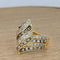 Bague Bague en or jaune et diamants 58 Facettes 15880