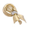 Collier Demi-parure vintage transformable, or rose, platine et diamants. 58 Facettes 33514/33515