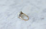 Bague Bague marguerite ancienne pierres du Rhin 58 Facettes