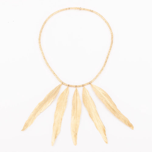 Collier Collier en or H.Stern formant des plumes en or 58 Facettes