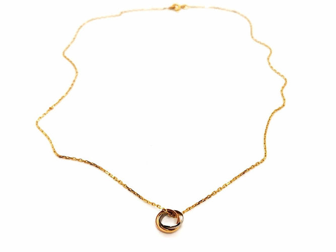 Collier Collier Maille forçat Or jaune 58 Facettes 1660448CN