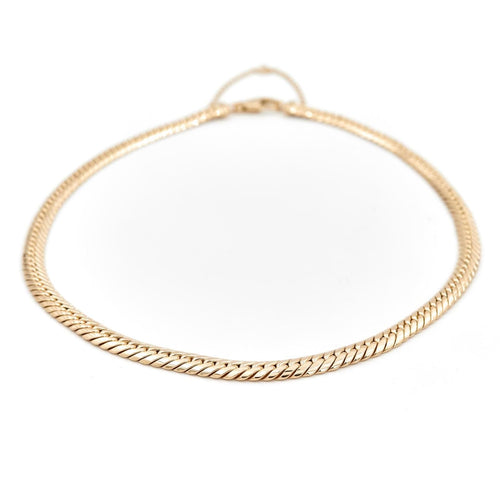 Collier Collier Maille anglaise Or jaune 58 Facettes 1984332CN