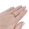 Bague 52 Bague Messika, "Move Link Multi Pavé", or rose, diamants. 58 Facettes 33485
