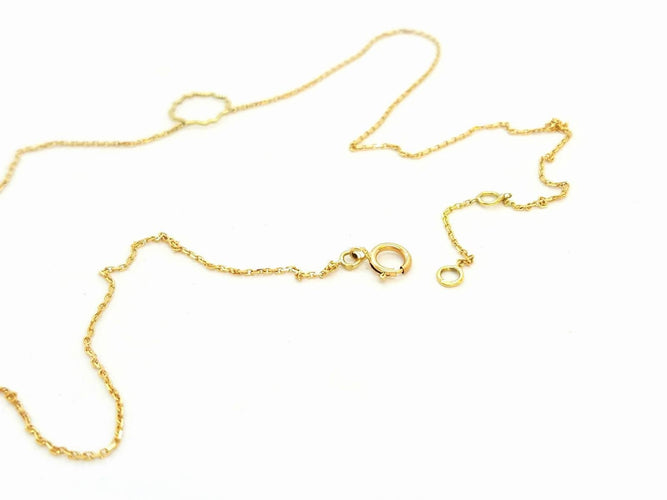 Collier Collier Transparence Or jaune 58 Facettes 578944RV