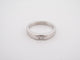 Bague 54 vintage bague CARTIER tank solitaire en or 18k diamant princesse 0.25ct 58 Facettes 257979