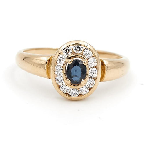 Bague 56 Bague Or jaune Saphir 58 Facettes 1763491CN