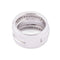 Bague Bague or gris et diamant princesse 58 Facettes 1