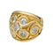 Bague 52 Bague vintage or jaune et diamants. 58 Facettes 31630