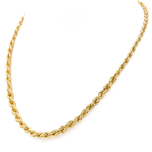 Collier Collier Maille torsadée Or jaune 58 Facettes 2218732CN
