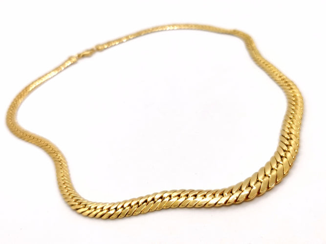 Collier Collier Maille anglaise Or jaune 58 Facettes 1637040CN