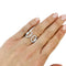 Bague 52 Bague Hermès, "Nausicaa", or blanc, diamants. 58 Facettes 30843