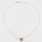 Collier Collier en or et son motif en croissant de lune 58 Facettes 22-367