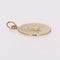 Pendentif Médaille du Christ or jaune signée E.Dropsy 58 Facettes CVP86