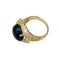 Bague 54 Bague saphir en or jaune et diamants. 58 Facettes 30727