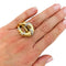 Bague 47 Bague "Noeud" en or sertie de diamants. 58 Facettes 31192