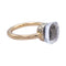 Bague 55 Bague Pomellato, "Nudo Classique", or rose et blanc, topaze. 58 Facettes 32266
