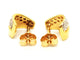 Boucles d'oreilles Boucles d'oreilles puces Or jaune Diamant 58 Facettes 1589376CN