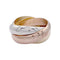 Bague 57 Bague Cartier "Trinity" 3 ors, grand modèle. 58 Facettes 32543