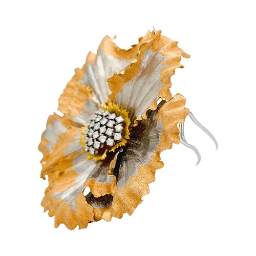 Broche Broche, pendentif Buccellati, "Prestigio", 3 ors et diamants. 58 Facettes 31654