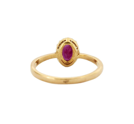 Bague 50 BAGUE "LIV" RUBIS DIAMANTS 58 Facettes BO/230088