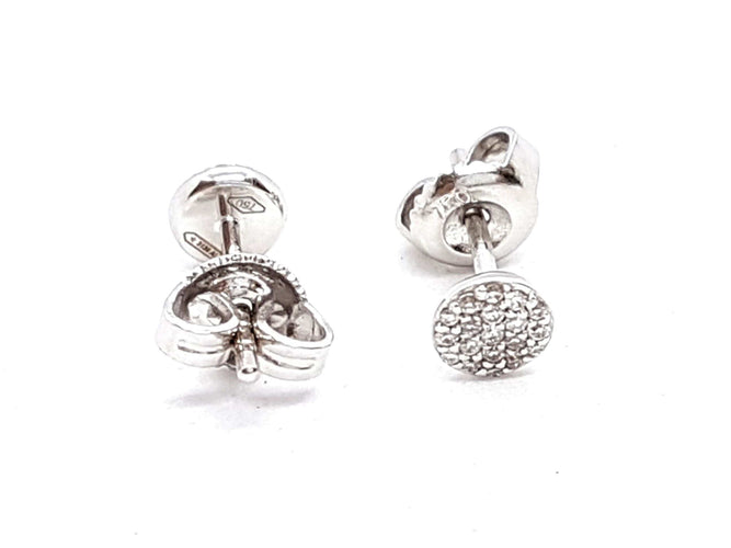 Boucles d'oreilles Boucles d'oreilles Or blanc Diamant 58 Facettes 578660RV