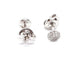 Boucles d'oreilles Boucles d'oreilles Or blanc Diamant 58 Facettes 578660RV