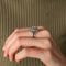 Bague BAGUE CARREE DIAMANTS 58 Facettes BO/220063-64 RIV
