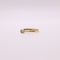 Bague Solitaire en or jaune et diamant serti clos 58 Facettes