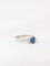 Bague 54 Bague trilogie saphir ovale diamants troïdia 58 Facettes J6