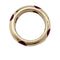 Bague 53 Bague Fred vintage, or jaune, rubis. 58 Facettes 30791