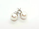 Boucles d'oreilles Boucles d'oreilles Or blanc Perle 58 Facettes 06204CD
