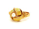 Bague 58 Bague Art déco Or rose Perle 58 Facettes 718108CN