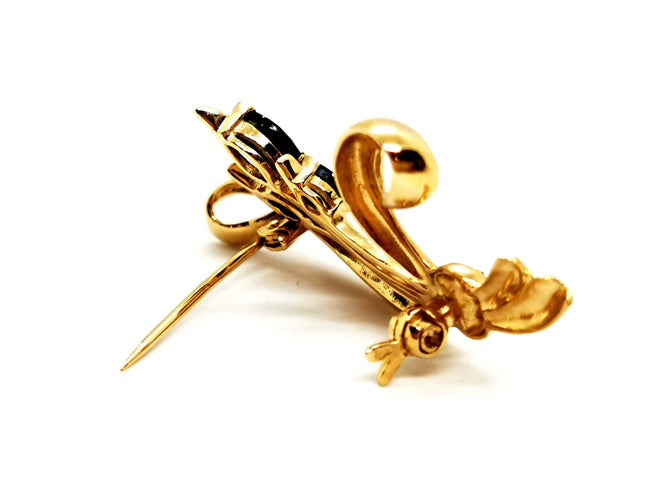 Broche Broche Or jaune Diamant 58 Facettes 1141229CD