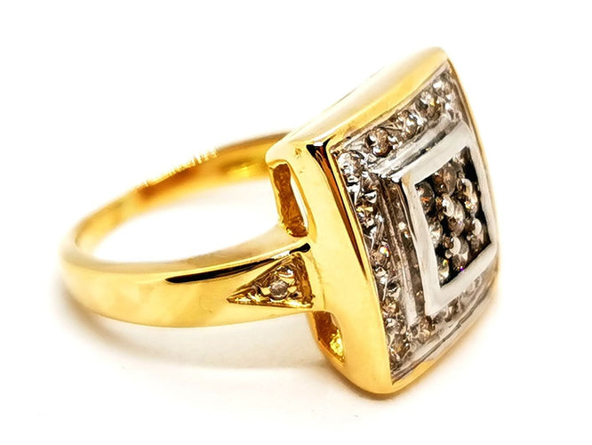 Bague 50 Bague Or jaune Diamant 58 Facettes 1338966CN