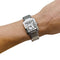 Montre Montre Cartier "Tank Française" en acier sur acier. 58 Facettes 29523
