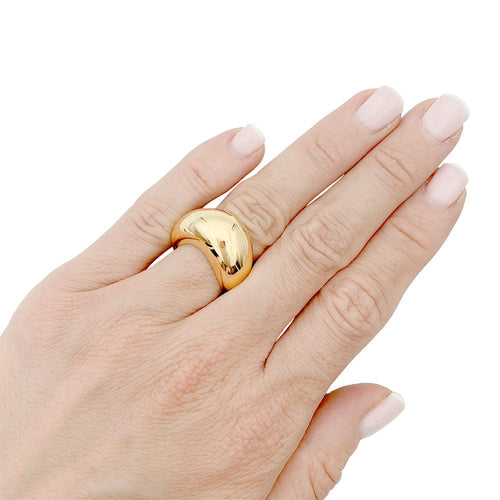 Bague 51 Bague Fred, "Mouvementée", or jaune. 58 Facettes 32794