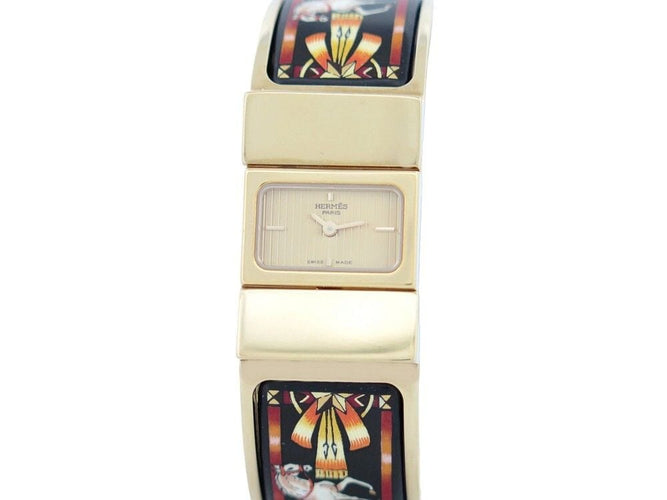 Montre montre HERMES loquet email 58 Facettes 258428