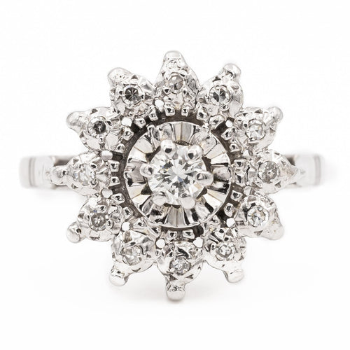Bague 50 Bague Or Blanc Diamant 58 Facettes 2332070CN