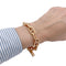 Bracelet Bracelet maille marine, or rose. 58 Facettes 32746